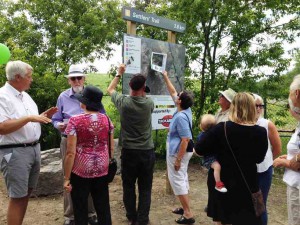 Settlers Trail sign 2015