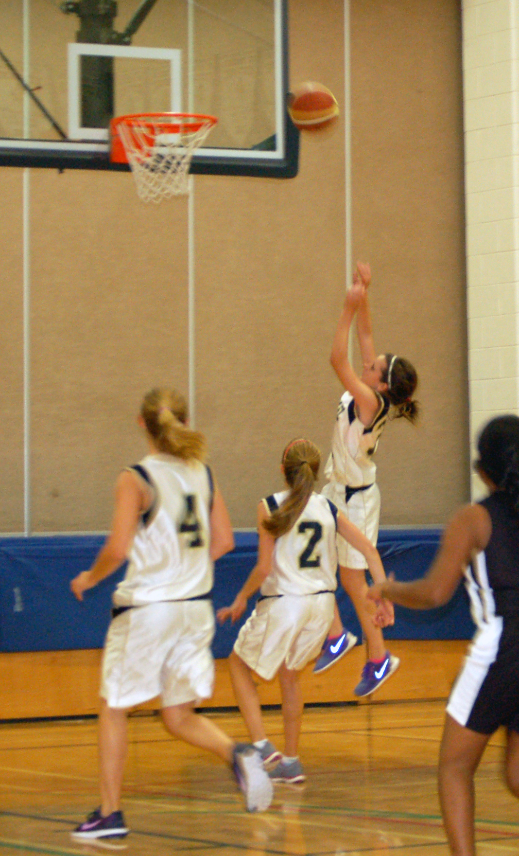 St. Mike’s Junior Girls Basketball Team drop home game to BCI 41-38