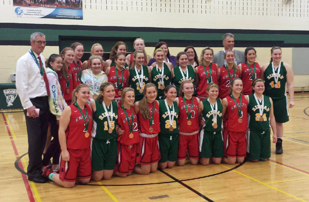 Rideau District High School Lions beat NG Knights 47-29 in bronze medal game at OFSAA