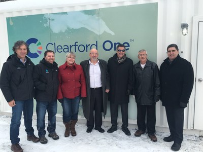Commissioning ceremony held for sewage system at Fetherston Park