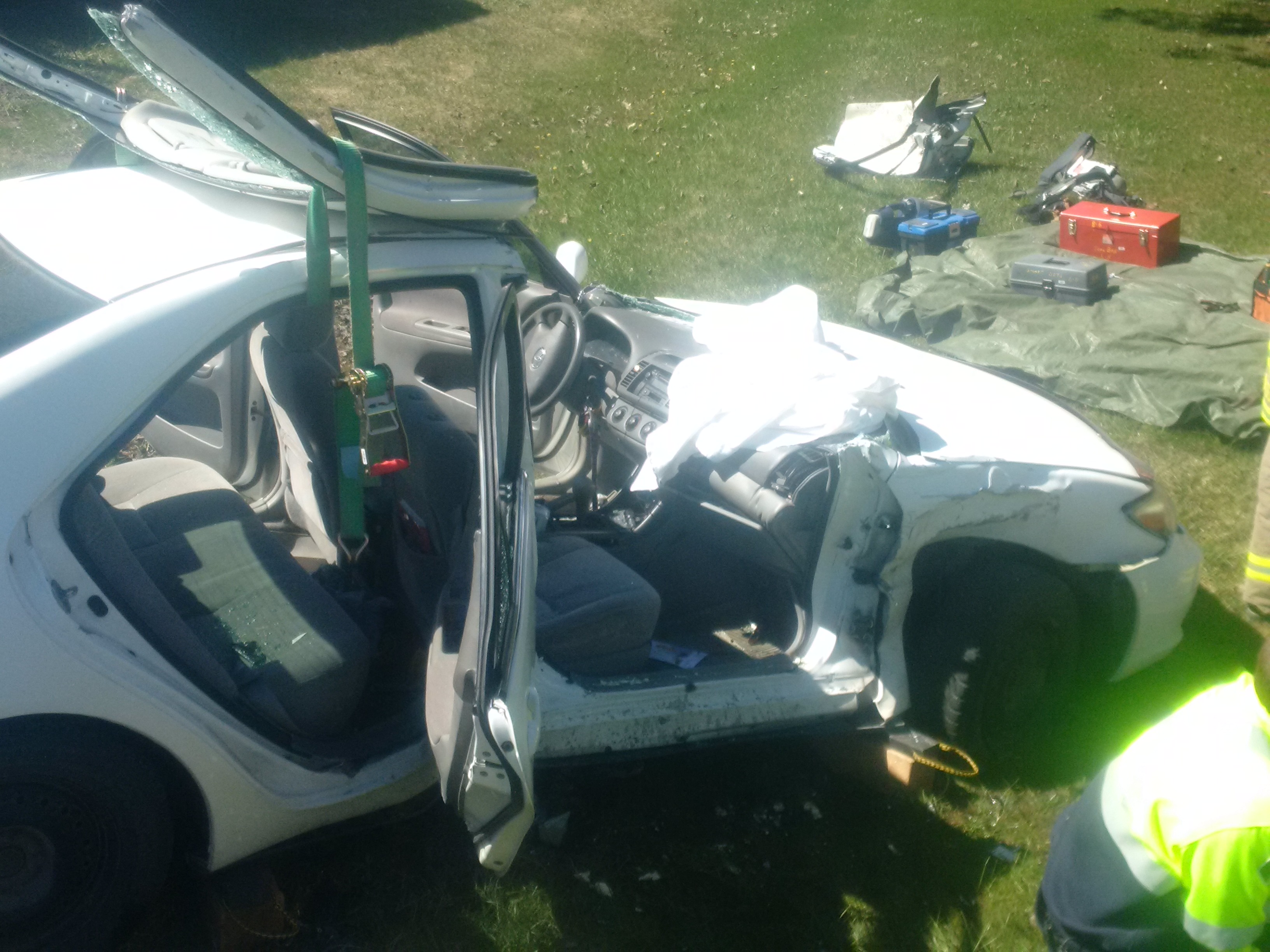 NG Fire Service called to collision at County Road 43 and South Gower Drive Saturday