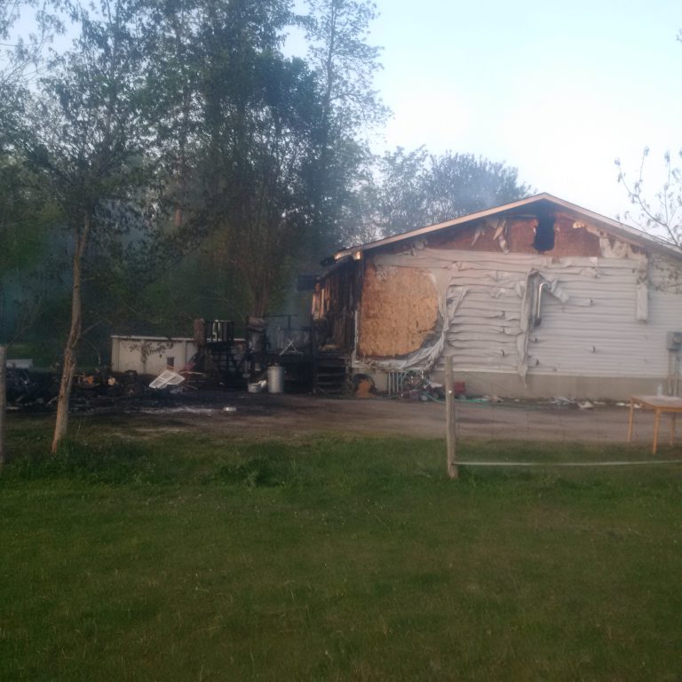 House fire on Latimer Road