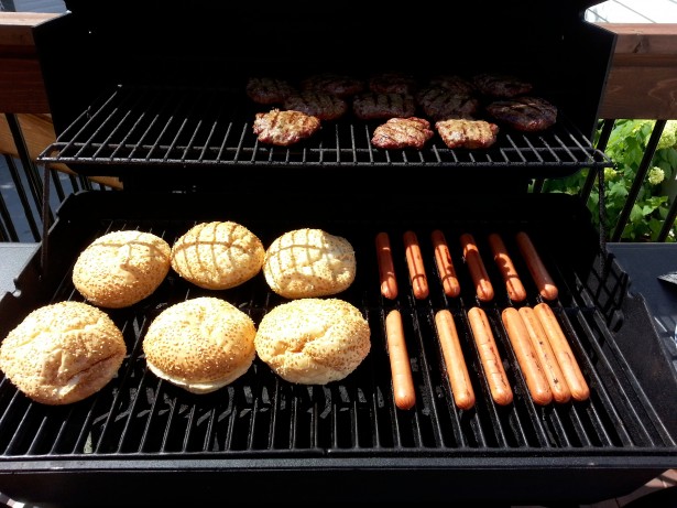 1st Annual Harry Pratt Memorial BBQ at Tallman Truck Centre today