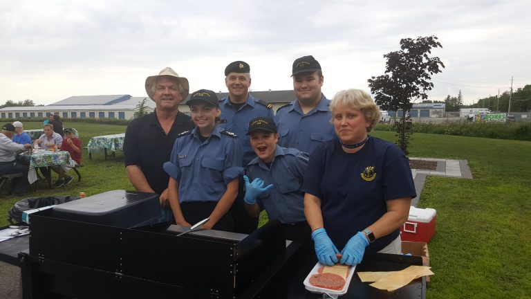 Sea Cadets and Navy League benefit big from OPP Charity BBQ