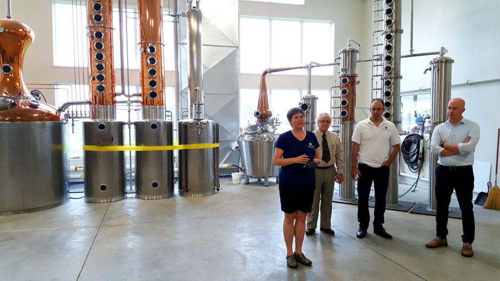 Photo Credit: Drew Hosick - King's Lock Craft Distillery - Co-Owner Laura Bradley Speaking