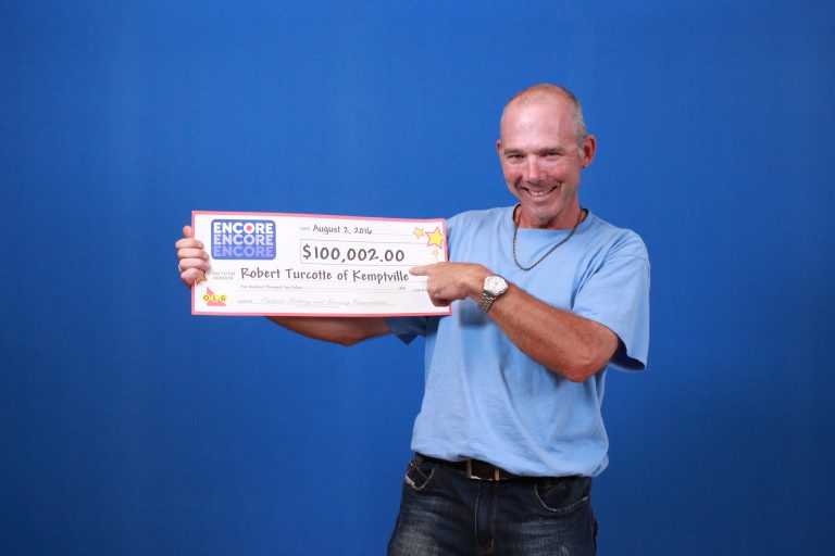 Local Kemptville man $100,000 richer