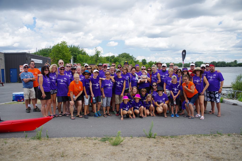 Photo Credit: Chris McGahey - Kayaking for Cancer 2016 Group Photo in Kingston