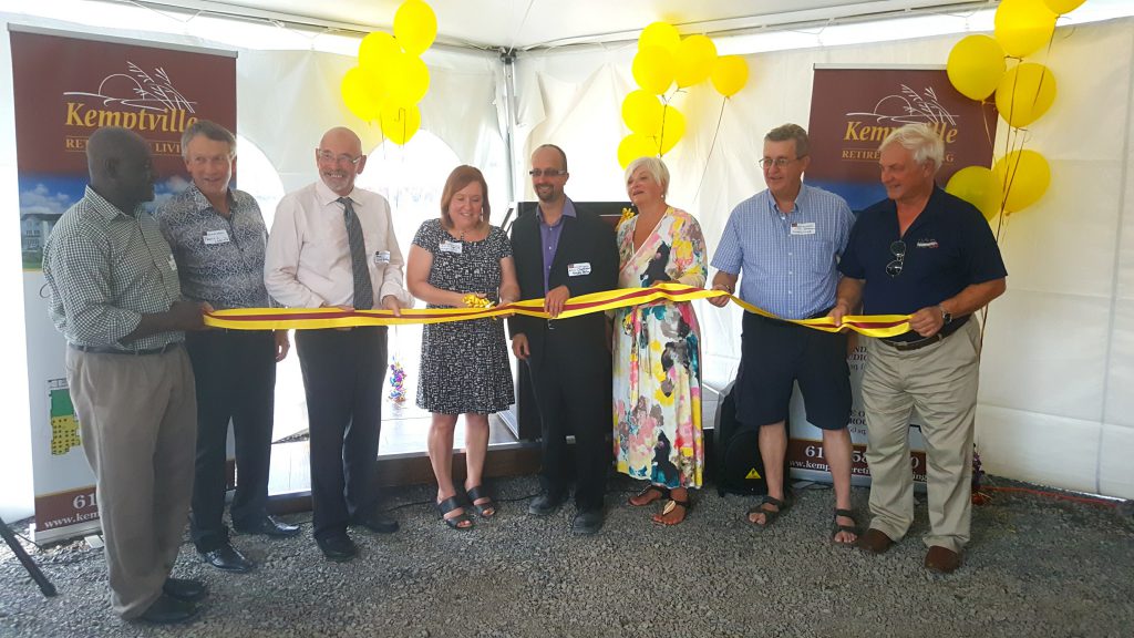 Photo Credit: Drew Hosick - Kemptville Retirement Living Ribbon Cutting