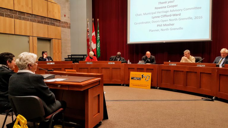 Doors Open North Grenville presents results from event