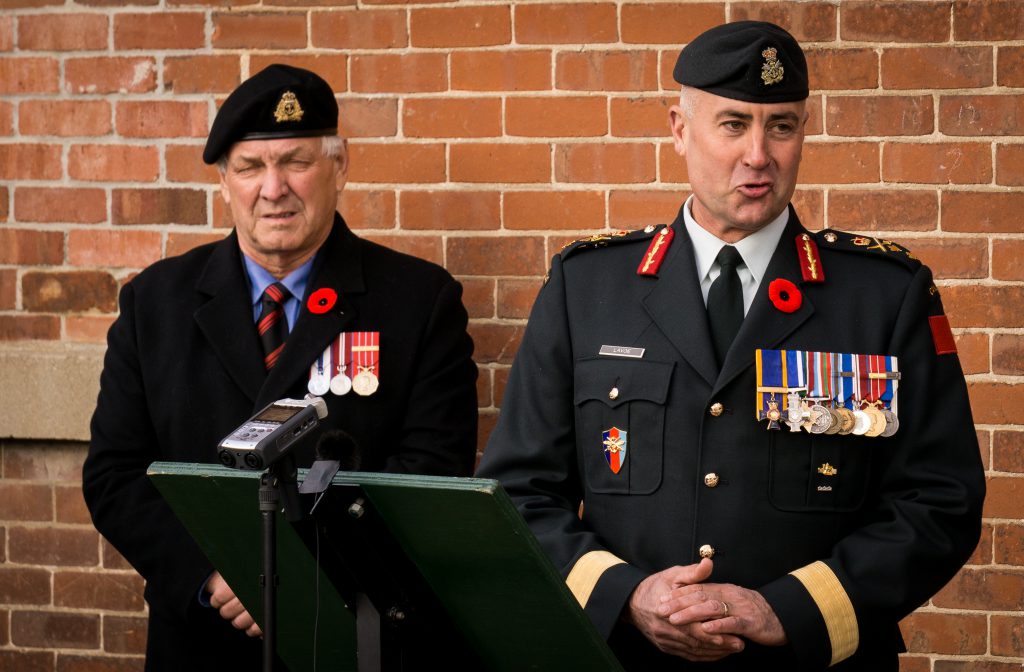 Photo Credit: Drew Hosick - Pvt. Blake Williamson Memorial Hall renaming ceremony