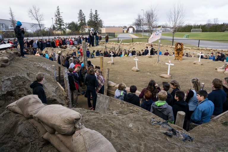 St Michael Catholic High School holds annual Remembrance Day gathering