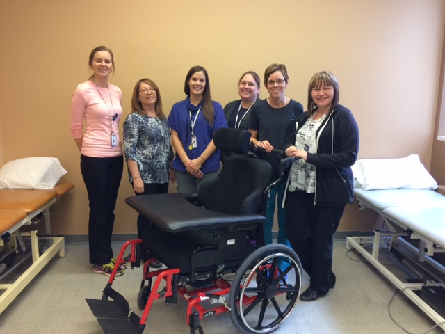 KDH receives donation of specialized wheelchair