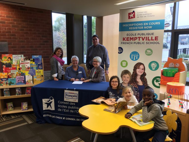 French public board partners with North Grenville Public Library