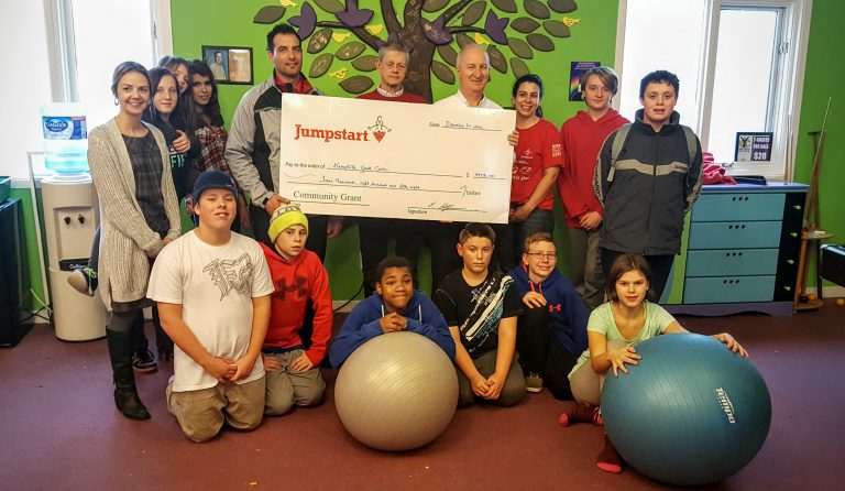 KYC receives donation from Canadian Tire Kemptville and Jumpstart