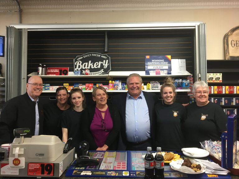Premier Doug Ford Stops by Local Store