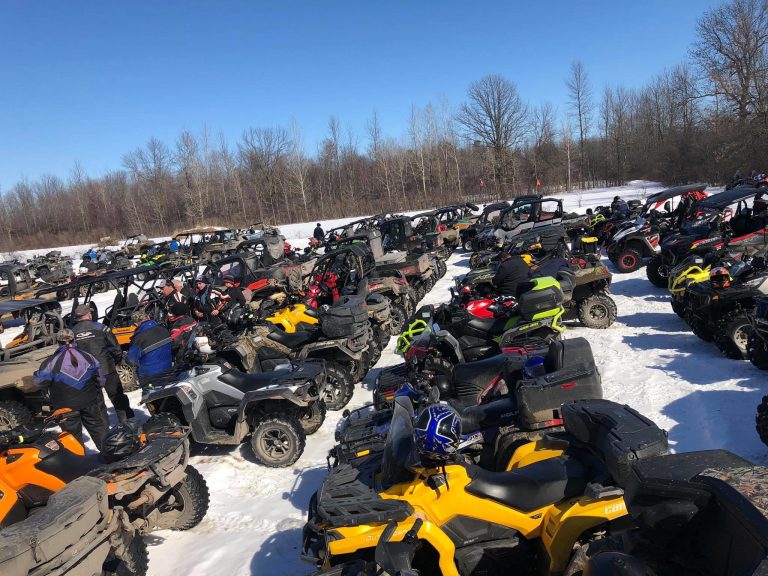 Nation Valley ATV Club food drive supporting Community Food Share this weekend