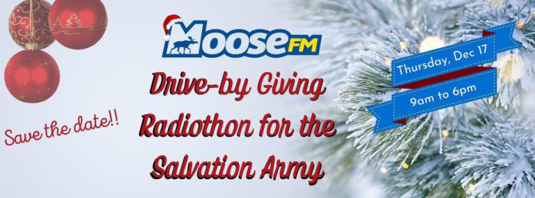 Moose FM Prepares For Drive-By Giving Radiothon