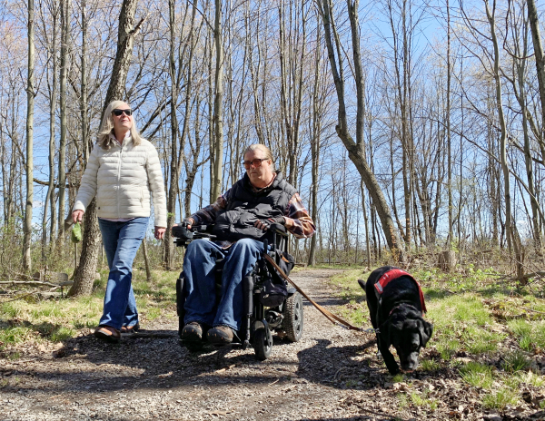 Former Olympian Working To Make Baxter Conservation Area Accessible To All