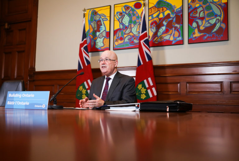 MPP Steve Clark pledges oath of allegiance to King Charles III