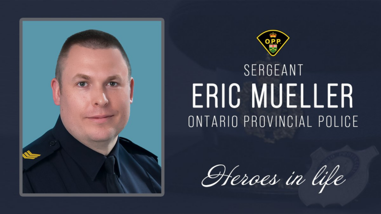 Flags lowered to honour former Grenville County OPP Officer killed in Bourget