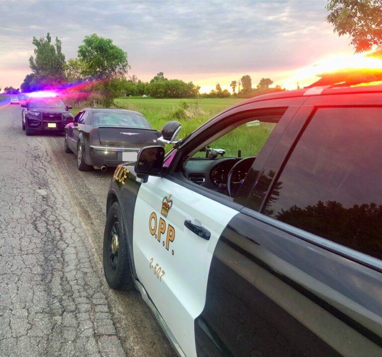 Police charge driver they say was traveling close to 50 kilometres over speed limit