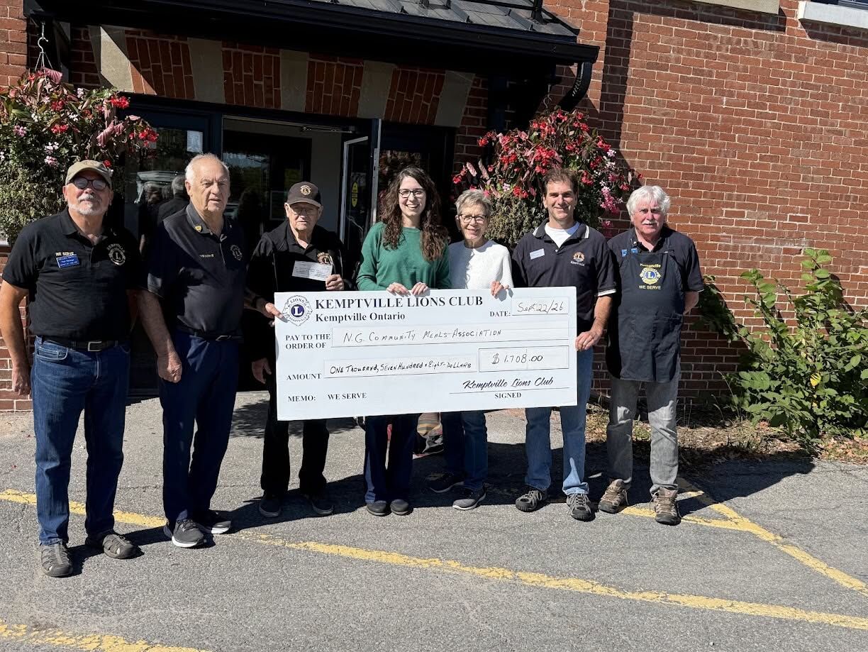 Kempt Kemptville Lions help NGCMA build a kitchen of its own : My Kemptville Now